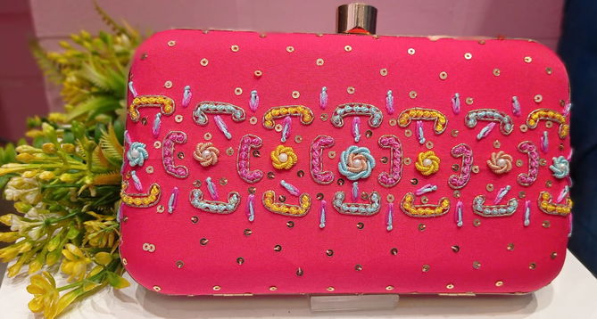 Embroidery Designer Clutches Catalog
